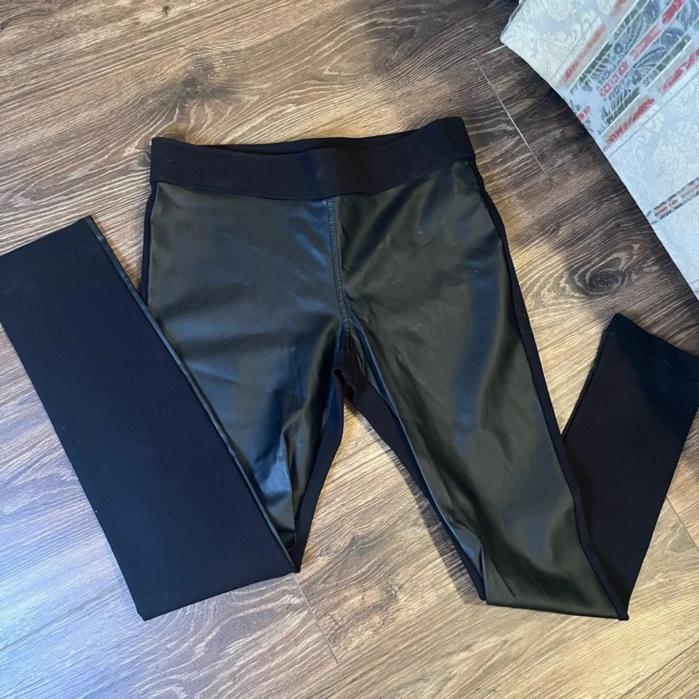 Lauren Ralph Lauren Faux Leather Pull On Pants 12 - Picture 7 of 9